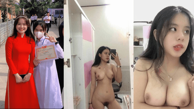 Cô giáo xinh đẹp thủ dâm show bím 4